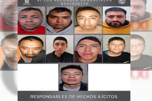 Secuestradores del Valle de Toluca, sentenciados a 140 años de cárcel